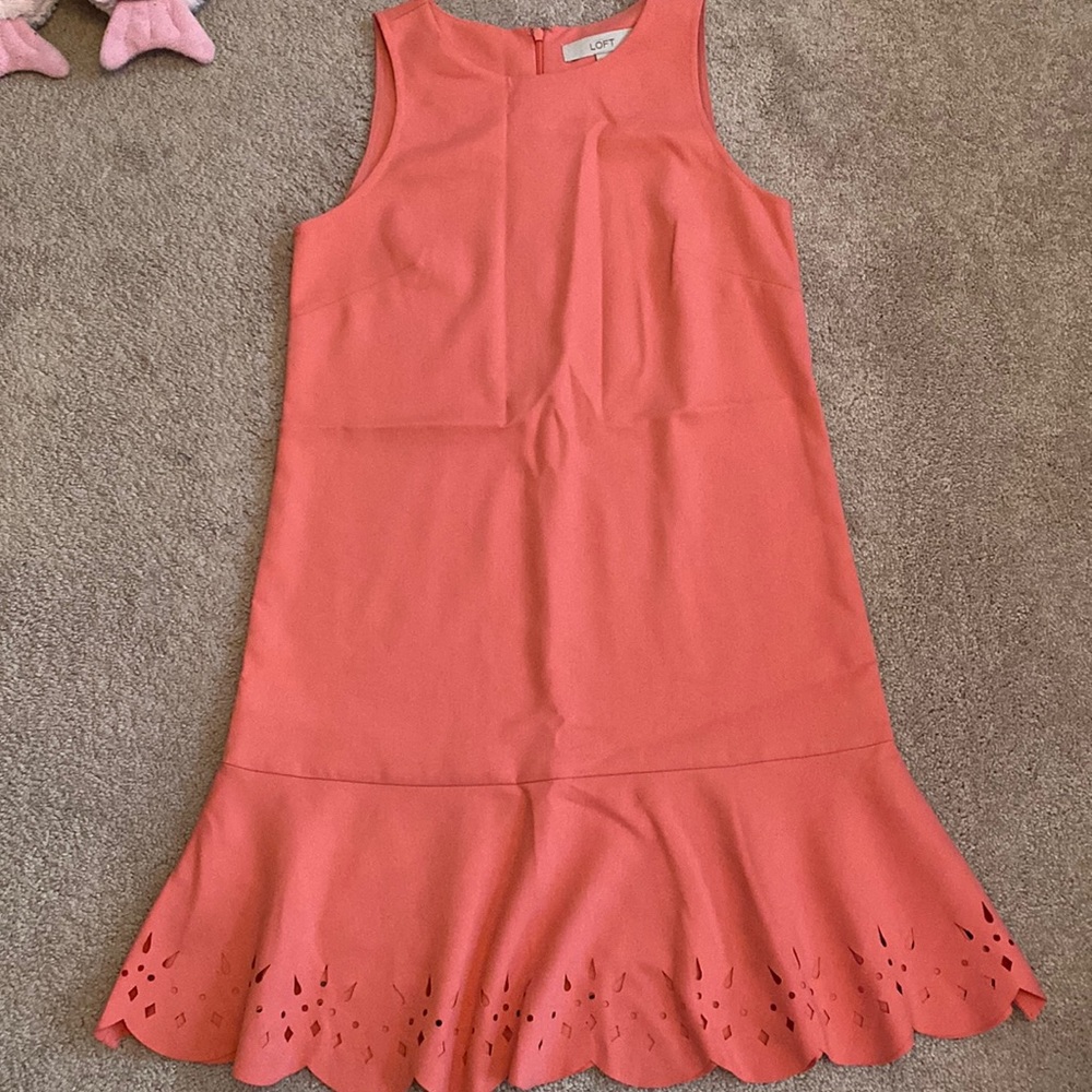 Peach Dress